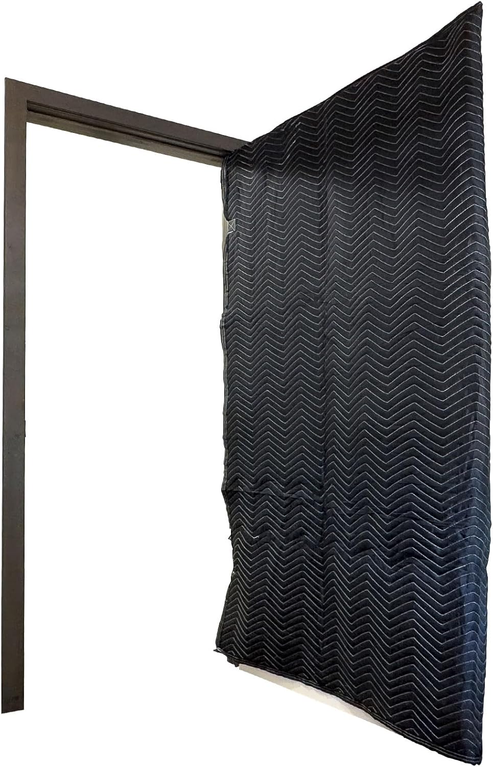 US Cargo Control Quilted Door Covers 39' x 79' (6-Pack), Padded Door Cover with Hook and Loop Straps, Cotton/Polyester Quilted Furniture Pads for Moving, Reusable, Interior and Exterior Use