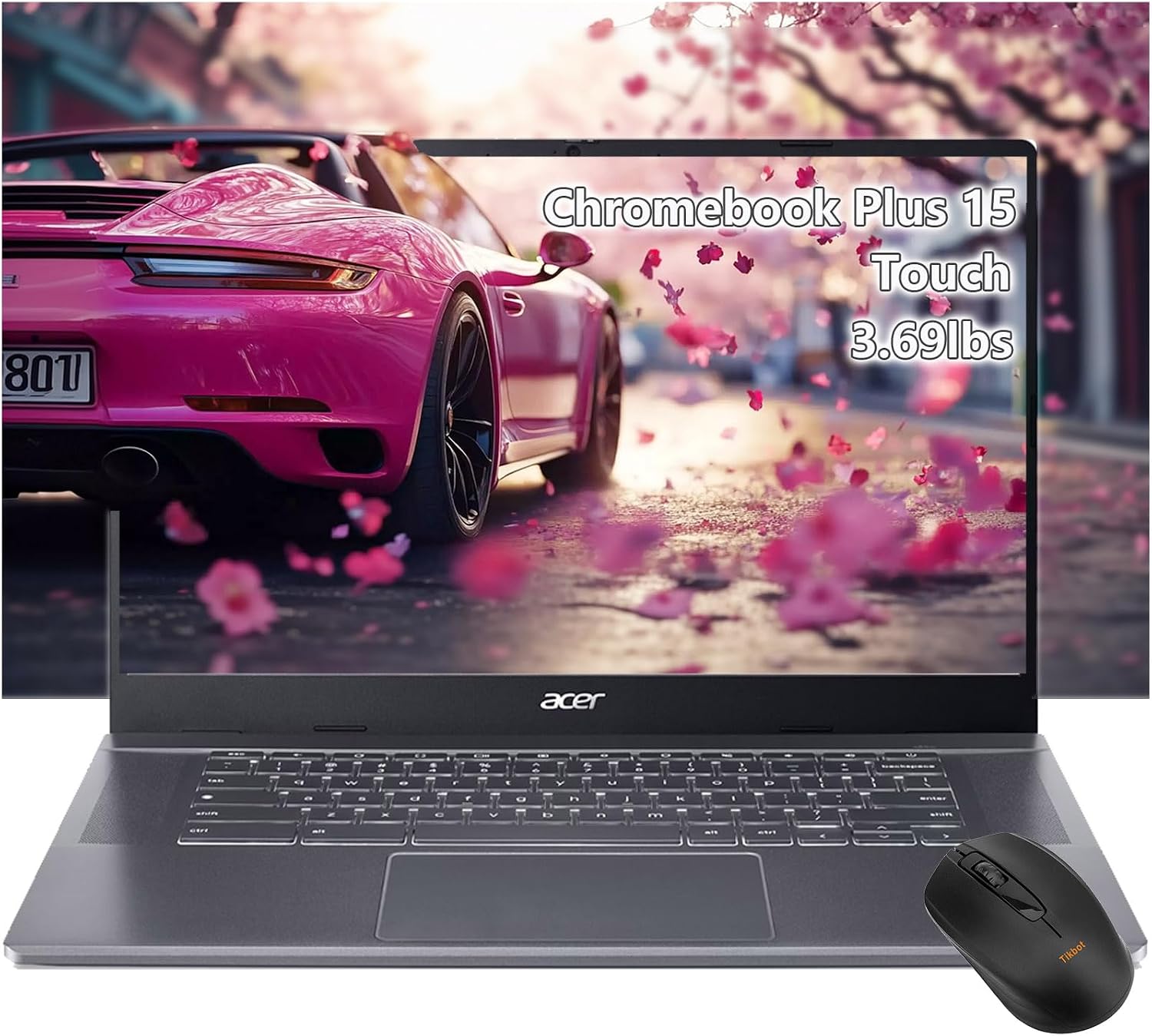 acer Chromebook Plus 515 Touchscreen Laptop - 15inch FHD Touch -Intel Core i3-1305U - 8GB RAM -256GB SSD-Gaming Chromebook Google AI Pro -2TB Storage- Students School 2025