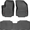 WeatherTech Custom Fit FloorLiners for GMC Terrain - 1st & 2nd Row (4412341-4411762), Black