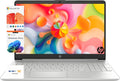 HP 15 inch Laptop for Home or Work, Intel 4-core Processor, 16GB RAM, 256GB SSD, 15.6' Micro Edge LED IPS Display, SD Card Reader, HDMI, Windows 11 Pro with Microsoft Office 365 Included, WOWPC USB