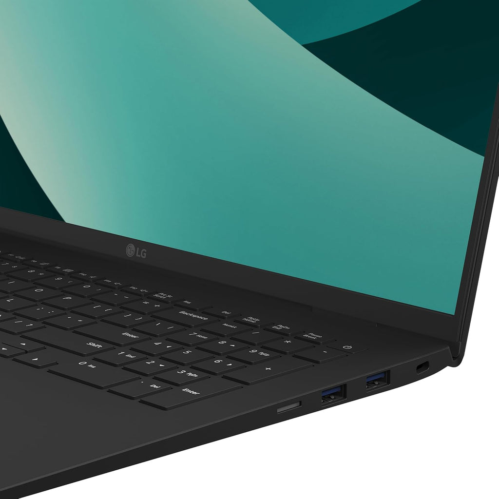 LG gram 17-inch Lightweight Laptop Computer, Intel Evo Edition Powered by Intel Core Ultra7 256V Processor, Copilot+ Windows 11 Home, 16GB RAM, 2TB SSD - Obsidian Black