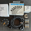 OEM V8 Mercruiser Thunderbolt IV V Ignition Tune up kit Wires Distributor Cap/Rotor Spark Plugs 5.0 5.7 7.4 8.2 350 454 Midnight Marine Service ((82-96) v8 Thunderbolt IV Short Tread Spark Plugs)
