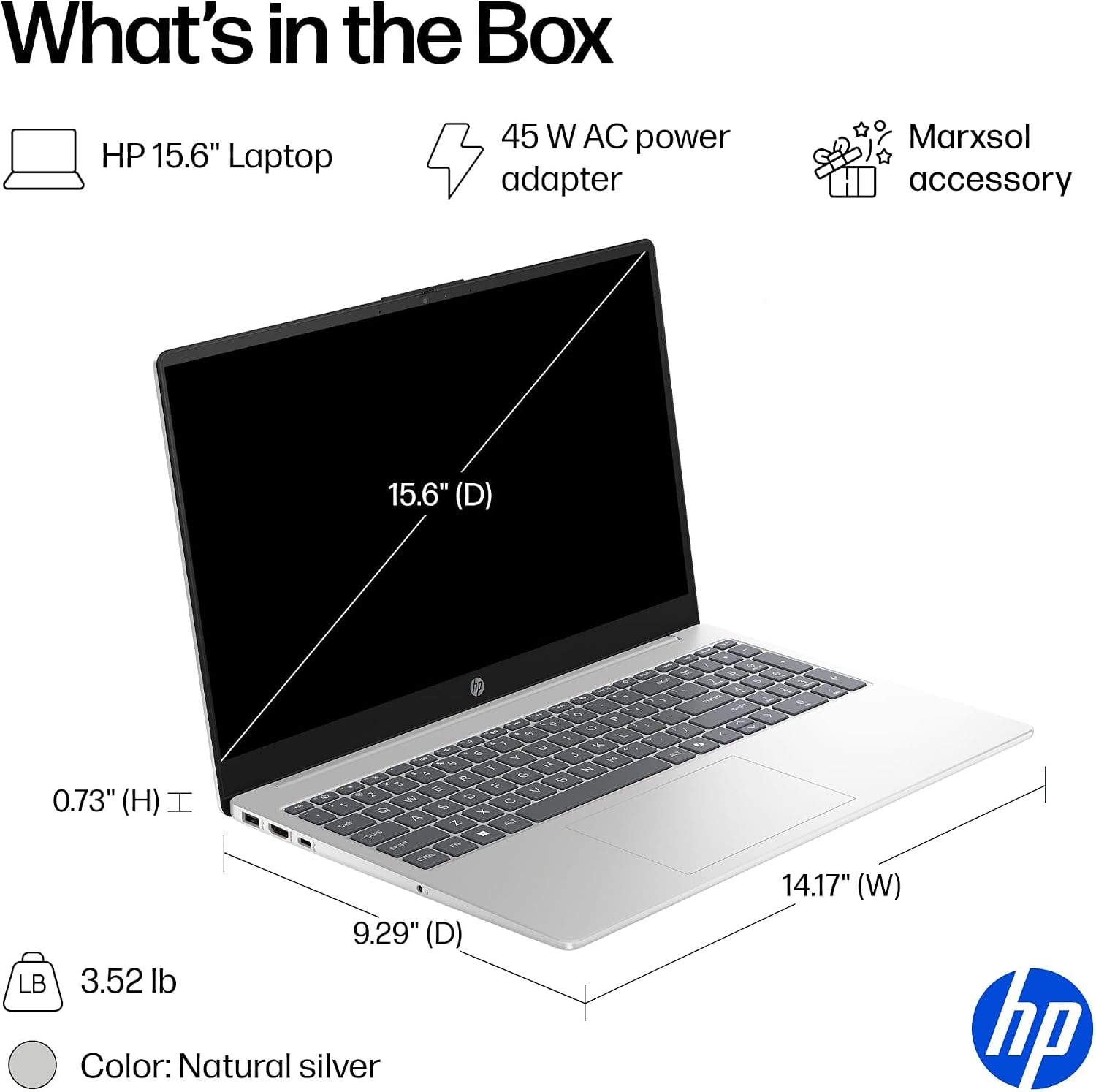HP Ultra Performance Touchscreen Laptop 2025-2026 Business, Al Copilot, 10-Core Intel Core i7-1355U, 15.6' FHD, 32GB RAM, 1.5TB Storage (1TB SSD+500GB Ext), MarxsolAdd-on, Win 11 Pro, Lifetime Office
