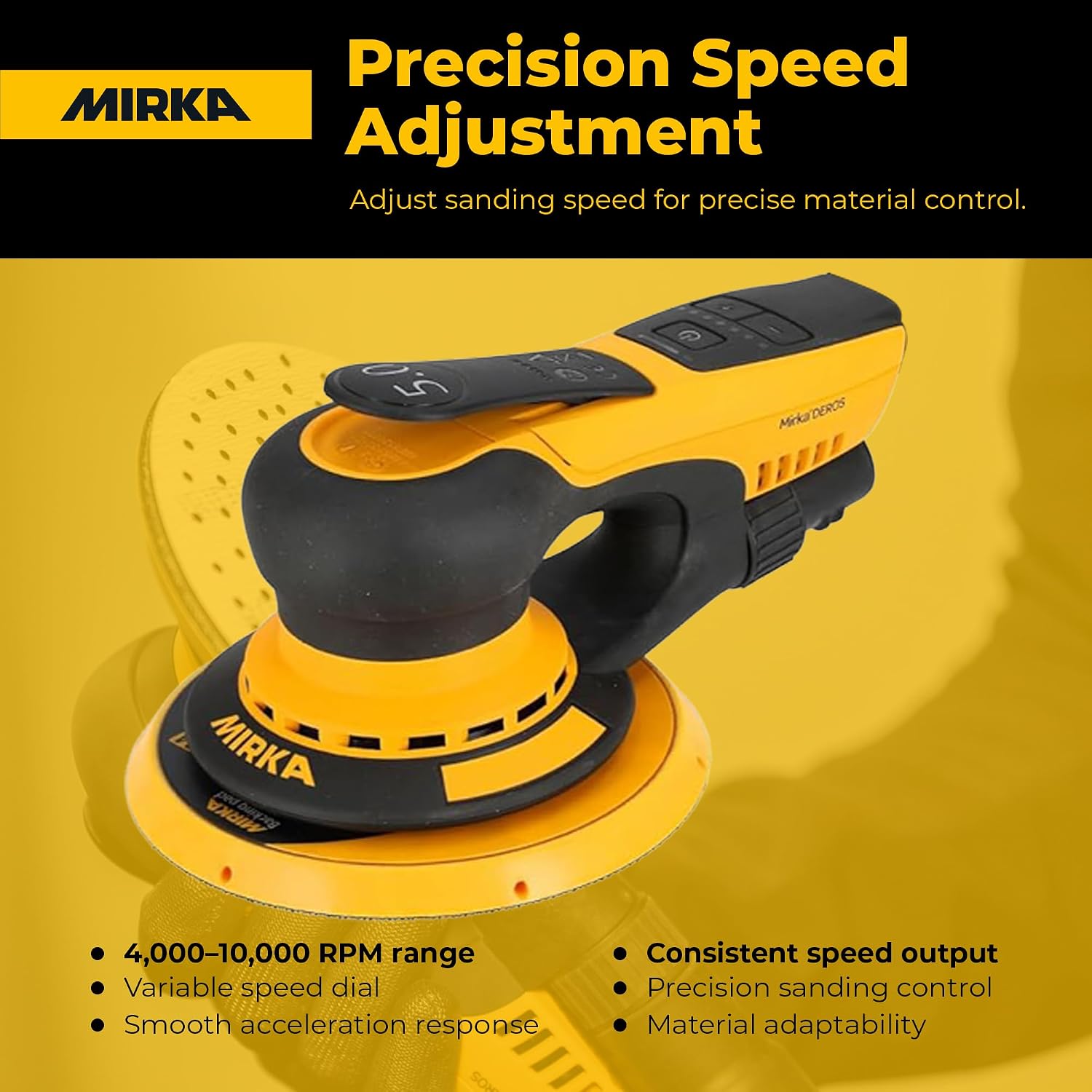 Mirka - sander - DEROS II 650X 6 inch 5.0mm orbit