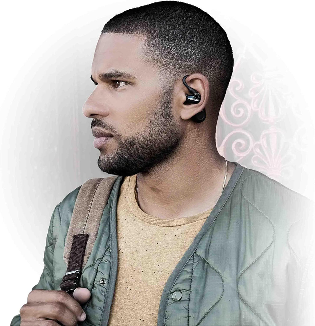 Shure True Wireless Adapter Gen 2 for Sound Isolating Earphones, Secure Over-Ear Fit, Bluetooth 5, 32-Hour Battery with Charging Case (RMCE-TW2)