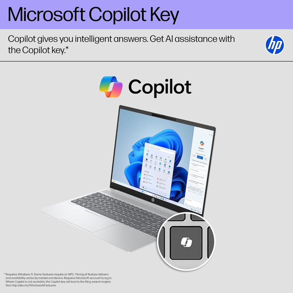 HP OmniBook 5 Touchscreen Laptop Computer, Intel 12-Core Ultra 7 255U, 16GB LPDDR5X RAM, 1TB PCIe SSD, 16' FHD+, WiFi 6, Backlit Keyboard, Copilot Key, Windows 11 Home