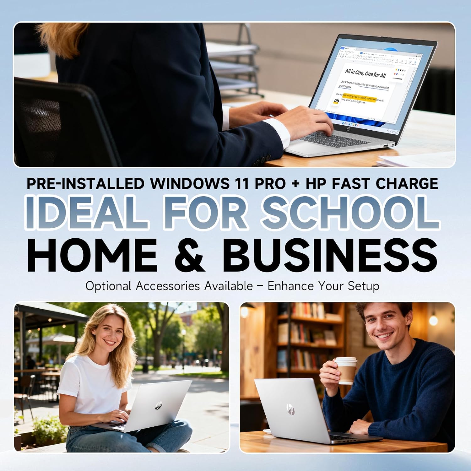 HP Flagship Touchscreen Laptop for Business - 15.6' FHD IPS Touchscreen | Intel Core i7 1355U (up to 5.0 GHz) | 16GB RAM + 512GB SSD | Intel Iris Xe Graphics | Wi-Fi 6 | Windows 11 Pro | Copilot AI