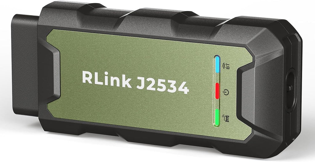 TOPDON RLink J2534 OEM Reprogramming and Diagnostic Tool, Enhanced J2534 VCI, J2534-Pass-Thru for J2534/D-PDU/CAN-FD/DoIP, Supports 18+ Vehicle Brands, No OE Software Provided