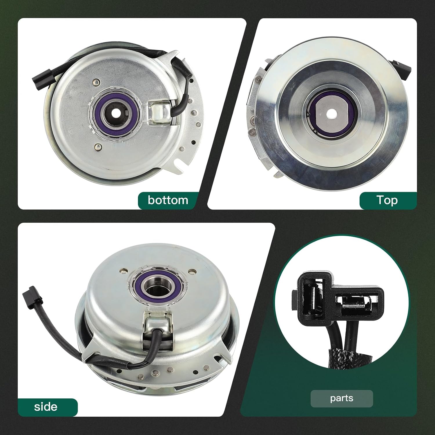 ACEBRI electric clutch for Exmark Toro: 109-9282, 116-1604, 116-1620 clutch for Warner: 5218-158 5218-288 5218-300, for XTREME: X0275 X0275-K X0516 pto clutch