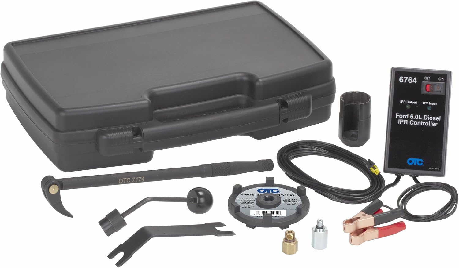 OTC 6770 Diesel Service Tool Kit - Compatible with Ford 6.0L Power Stroke Diesel Engines - Includes 8 of Our Most Popular Tools in One Convenient Kit