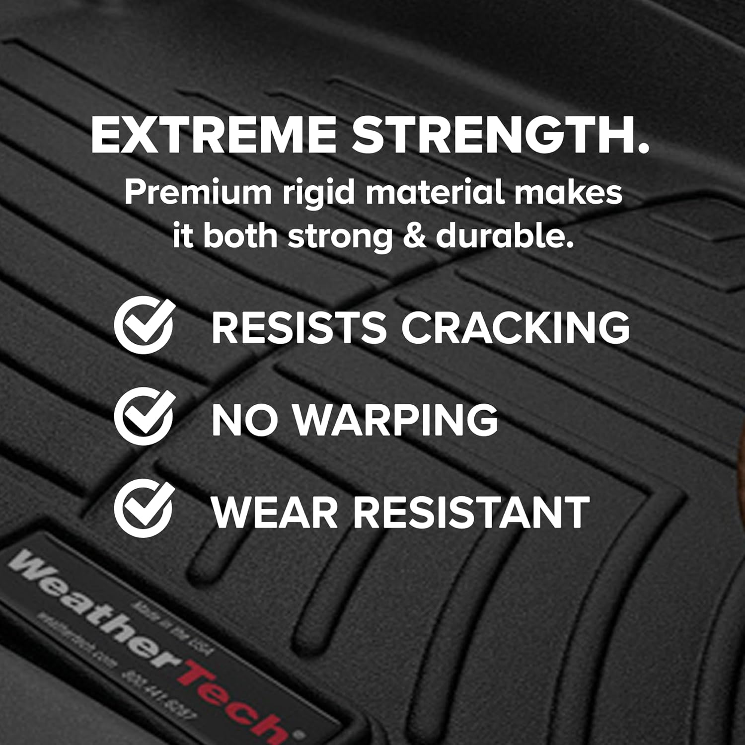 WeatherTech Custom Fit FloorLiners for GMC Terrain - 1st & 2nd Row (4712341-4711762), Cocoa