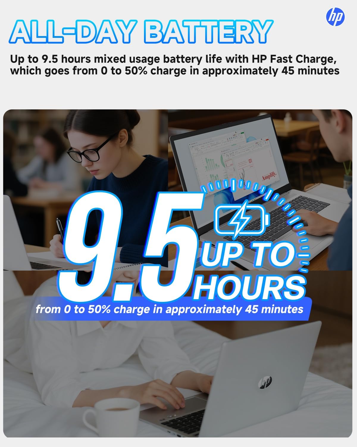 HP 17 Laptop for Business & Students 2025, 17.3' HD+ IPS Display, Intel 8-Core i3-N305(Up to 3.8GHz), 32 GB RAM, 2 TB SSD, Copilot Key, Fast Charge, Long Battery Life, Windows 11 Pro, Accessory Kit