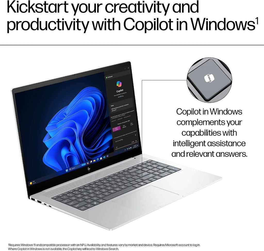 HP OmniBook 7 Touchscreen Laptop -16inch OLED 120Hz -Intel Ultra 7 255H Beat AMD Ryzen 9 8945H -RTX 4050 -Windows 11 Pro Office 365-32GB RAM -1TB SSD -Business College - Computadora Portátil Copilot