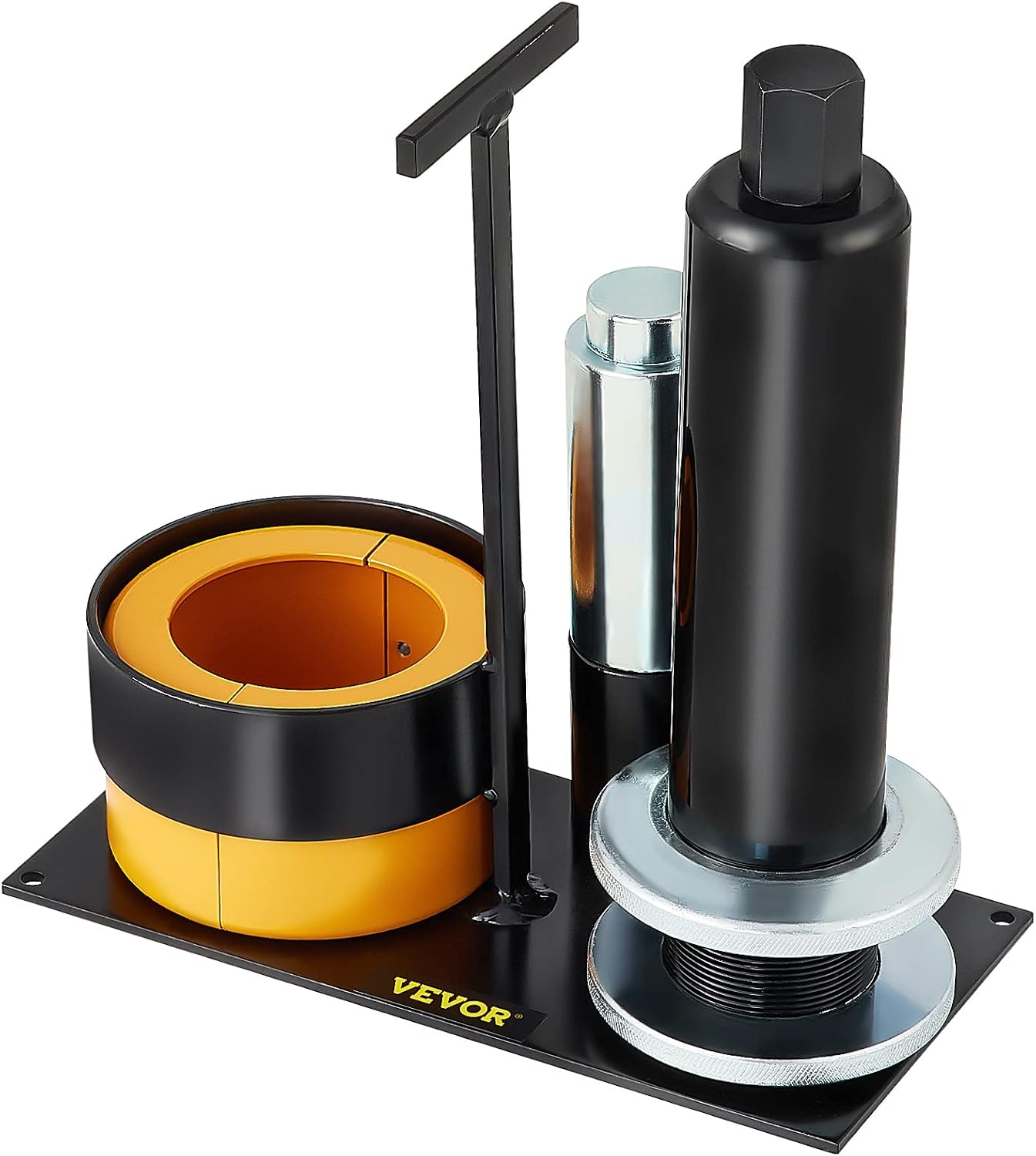 VEVOR Carrier & Pinion Bearing Puller, Compatible with Dana 30,40,50,60,70, 80, Ford 10.25' Bearings, Pinion Puller Tool with 3 Clamshells, 45# Steel Clamshell Bearing Puller for Auto Repair