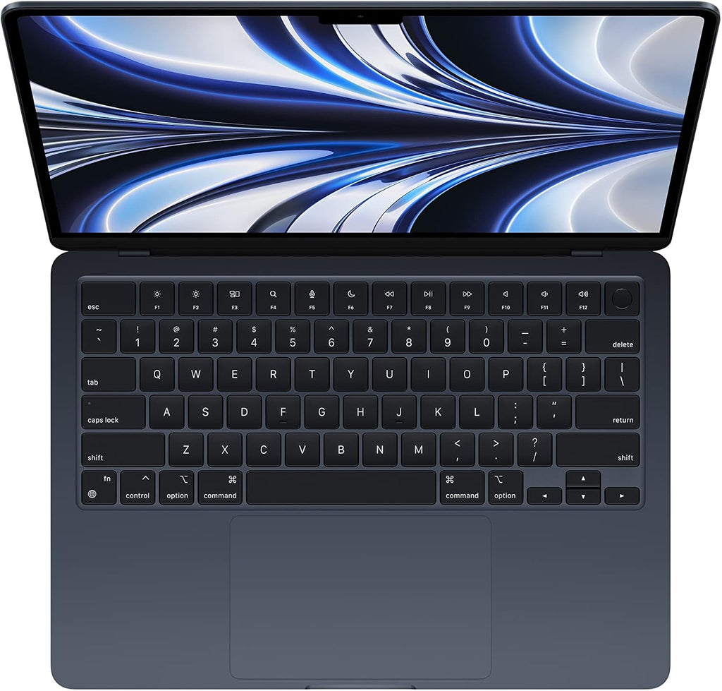 Apple 2022 MacBook Air with Apple M2 Chip with 8-Core CPU (13-inch, 16GB RAM, 1TB Storage) (QWERTY English) Midnight (Renewed)
