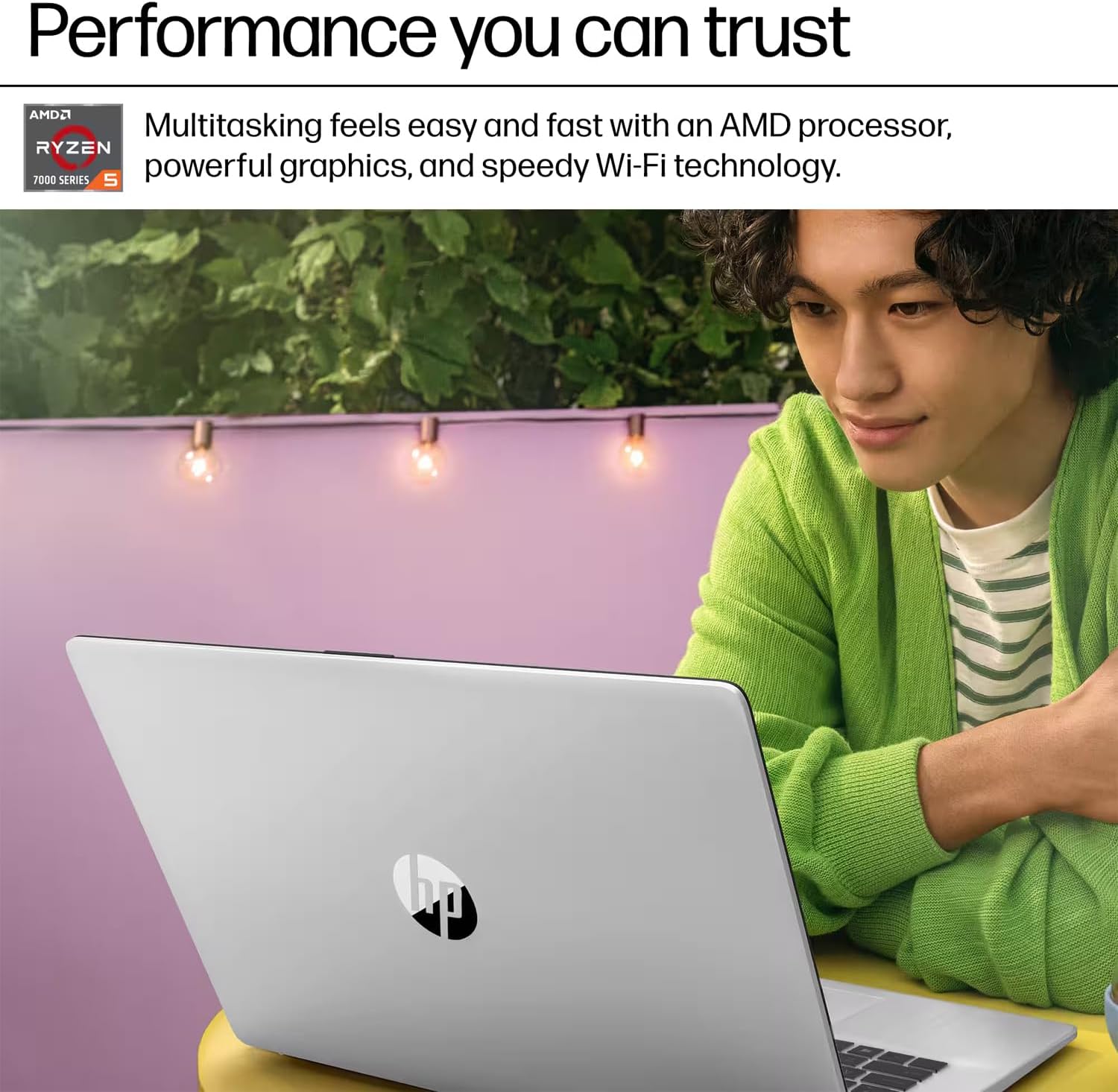 HP 17 Everyday Value Laptop 17.3' IPS FHD Display (AMD Ryzen 5 7520U, 8GB LPDDR5, 1TB PCIe SSD, AMD Radeon, WiFi 6, Webcam, Bluetooth 5.3, Win 11 Pro) w/DKZ USB Port Expander