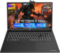 NIMO 2025 Gaming-Laptop, 17 Inch AMD Ryzen 7 7735HS 64GB DDR5 RAM 2TB SSD (8C/16T, Beats i7-12650H) Computer with Radeon 680M, 100W Type-C, WiFi-6E, 58Wh Battery, Fingerprint, Backlit KB for Business