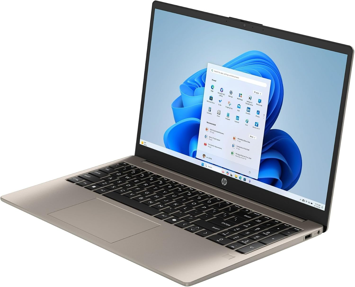HP Pavilion 15.6' FHD Touchscreen Anti-Glare Laptop, 8GB RAM, 256GB SSD Storage, Intel Core Processor up to 3.8GHz, Up to 11 Hours Long Battery Life, Type-C, HDMI, Windows 11 Pro, Cozy Cashmere