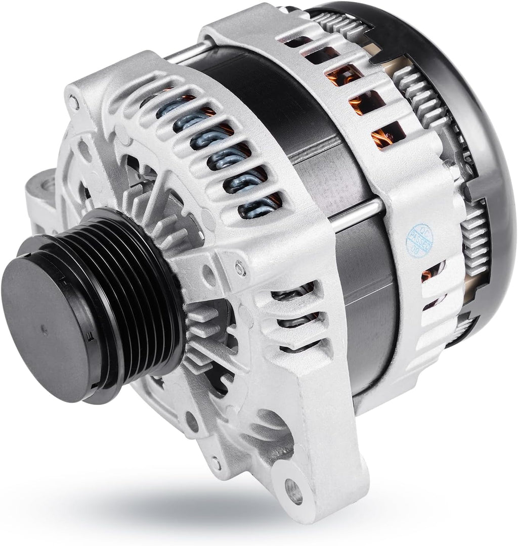 VEVOR Car Alternator 11252, Fit for Buick Enclave Base 3.6L 2012-2013, Chevy Traverse LT 2009-2016, GMC Acadia SLT 2007-2015, Saturn Outlook V6 2007-2010, Automotive Replacement Alternator 25815839
