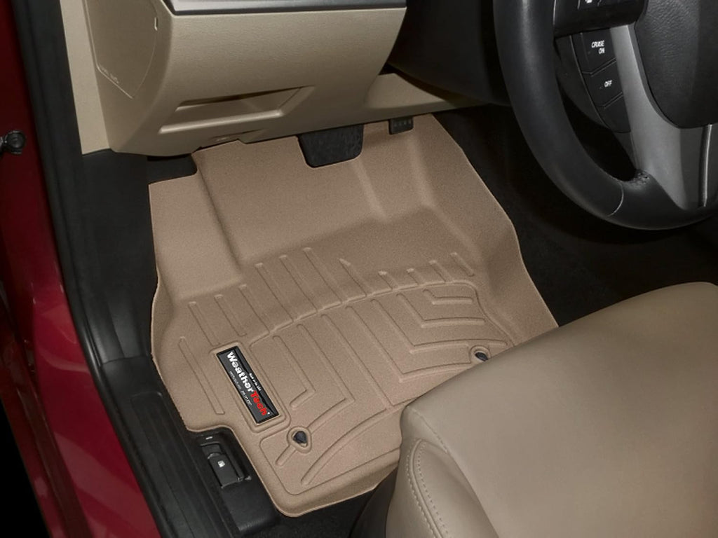 WeatherTech Custom Fit FloorLiners for Mazda MAZDA3-1st Row (452401), Tan