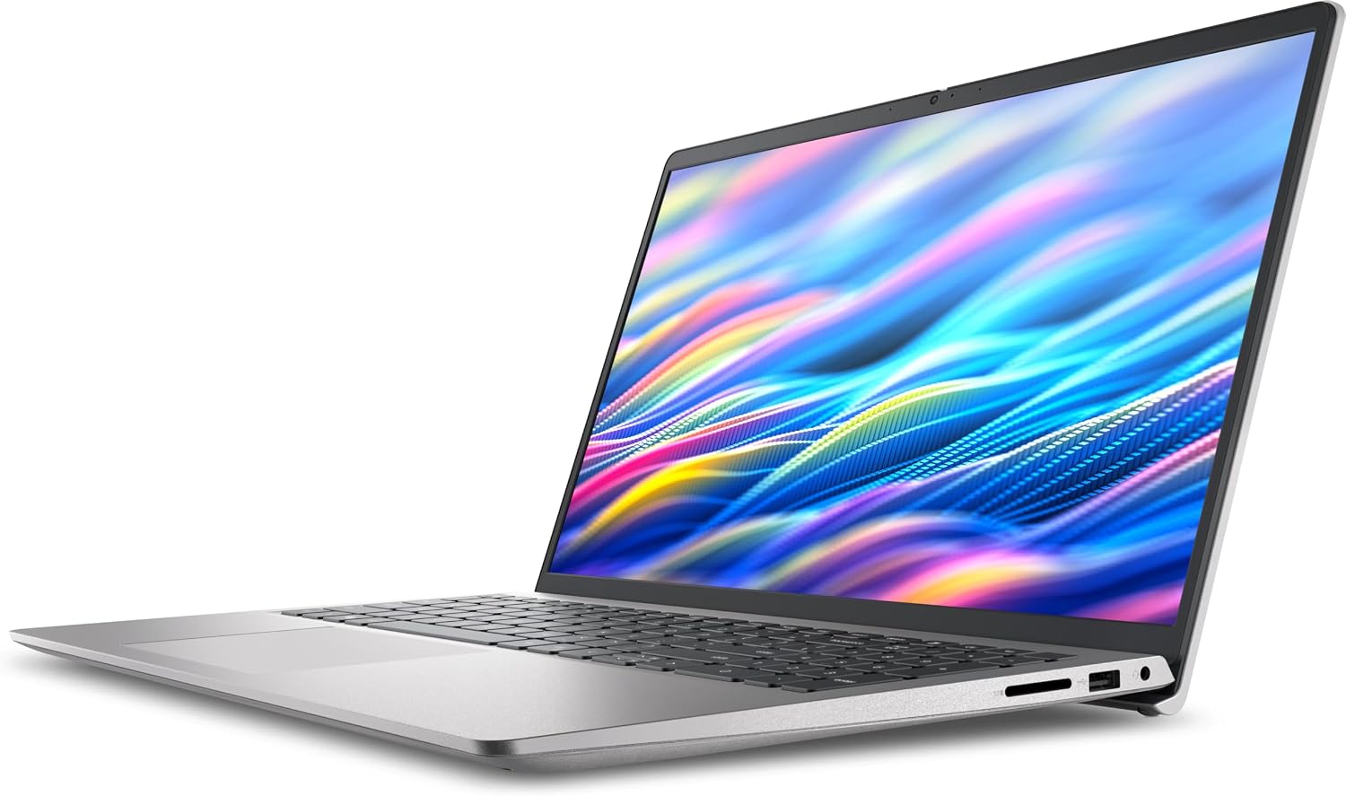 Dell 2025 15 DC Laptop 15.6' 120Hz FHD IPS - 13th Generation Intel Core i7-1355U 5.0Ghz 10Core - Intel Iris Xe Graphics Shared 32 GB RAM - 1TB SSD - Win11-720p HD Camera - Wi-Fi 6 - Platinum Silver
