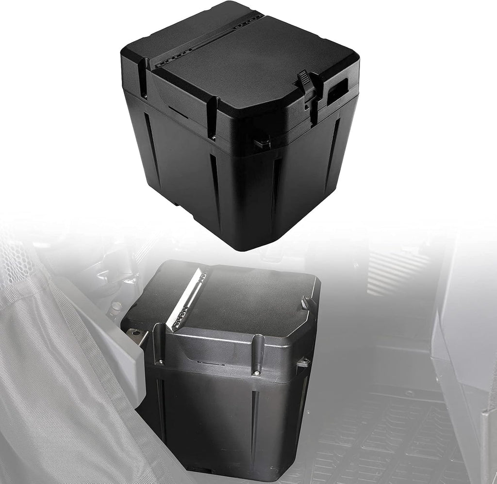 A & UTV PRO Under Seat Dry Storage Box for Polaris Ranger XP 1000, Waterproof (Fit Door) Lockable Storage Boxes Compatible with 2018-2025 Ranger XP 1000, Replace OEM #2882910 (Lock Not Included)