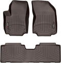 WeatherTech Custom Fit FloorLiners for GMC Terrain - 1st & 2nd Row (4712341-4711762), Cocoa