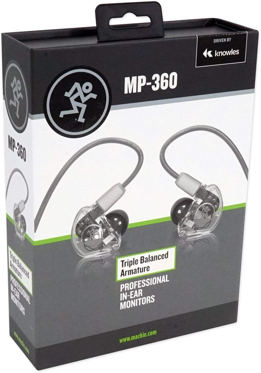 Mackie MP Series In-Ear Headphones & Monitors with Triple Dynamic Drivers (MP-320)