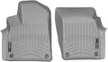 WeatherTech Custom Fit FloorLiners for Audi SQ7, Q7, SQ8-1st Row (468871), Grey