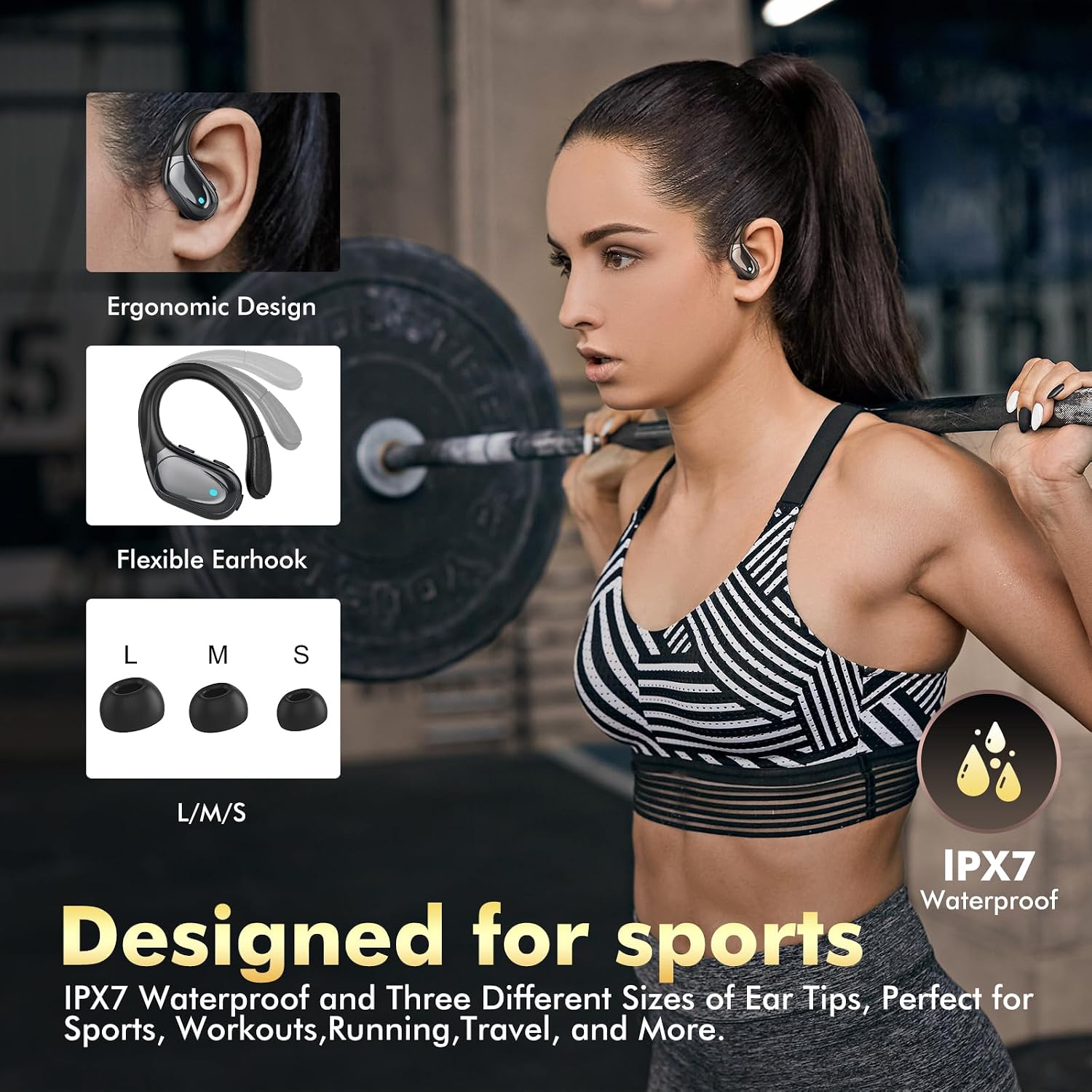 HAOYUYAN Wireless Earbuds