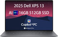 Dell XPS 13 9345 Laptop, Copilot+ AI PC (13.4' FHD+ 120Hz, Snapdragon X Plus (> Intel i7-1355U), 16GB 8448MT/s RAM, 512GB SSD) Long Battery Life, IR Webcam, Fingerprint, Wi-Fi 7, Win 11 Pro (Renewed)
