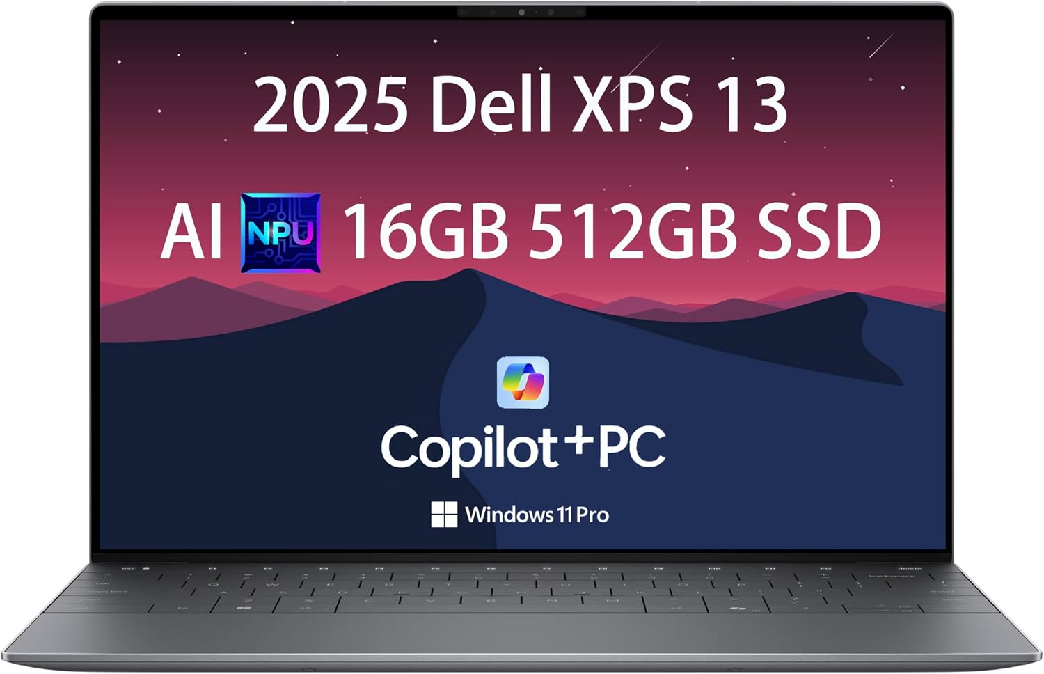 Dell XPS 13 9345 Laptop, Copilot+ AI PC (13.4' FHD+ 120Hz, Snapdragon X Plus (> Intel i7-1355U), 16GB 8448MT/s RAM, 512GB SSD) Long Battery Life, IR Webcam, Fingerprint, Wi-Fi 7, Win 11 Pro (Renewed)