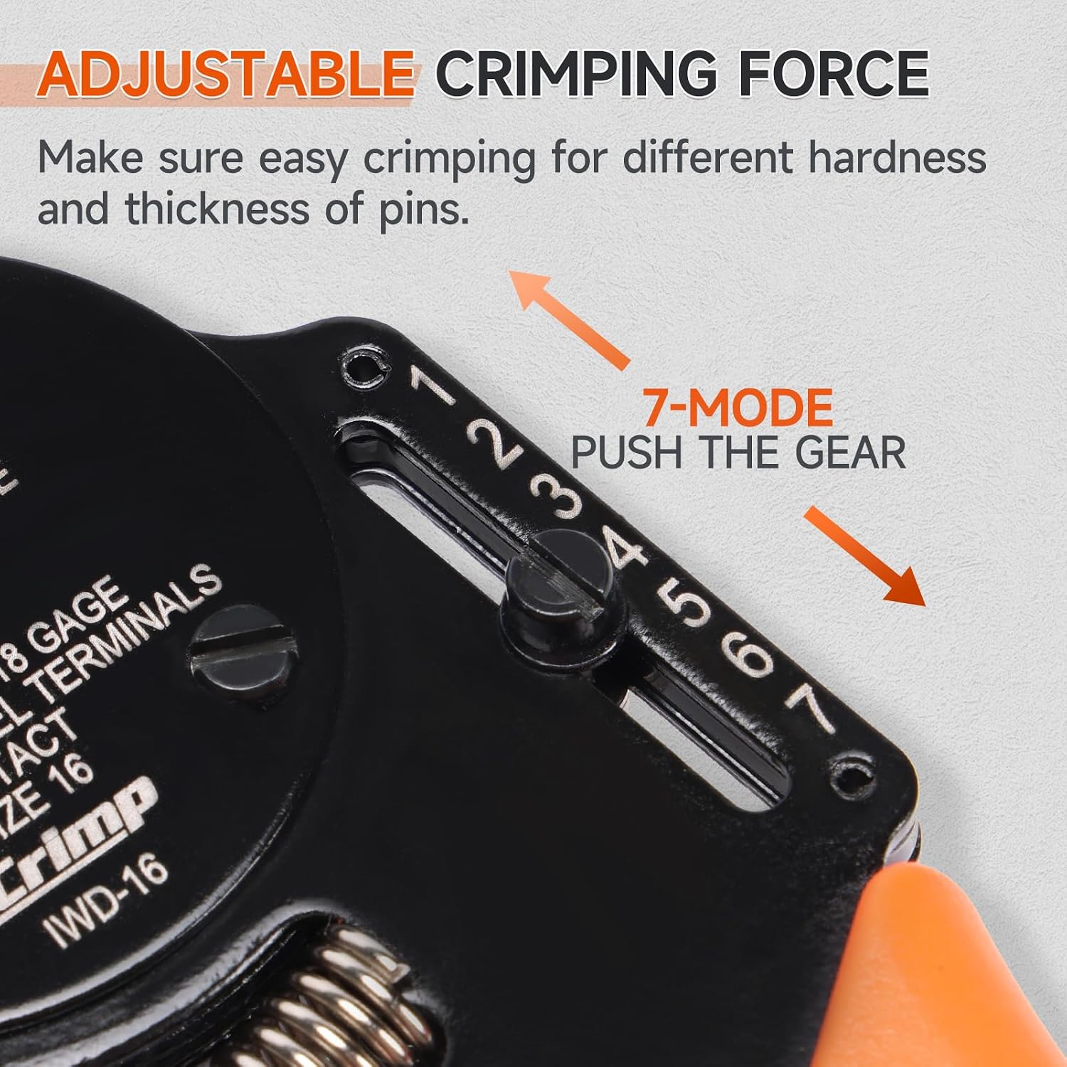 iCrimp Closed Barrel Crimp Tool, Weather Pack Crimpers, Deutsch Connector Kit for Deutsch DT Connectors and Stamped Contacts, Removal Tool Set- 12-pcs included