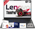 Lenovo Newly Designed 16' Thinkpad Touchscreen Laptop(2025/2026 Edition) with Microsoft Office, Intel Core Ultra 5 125U, 64GB RAM, 4TB SSD, Backlit Keyboard, Fingerprint Reader, Windows 11 Pro-WOWPC