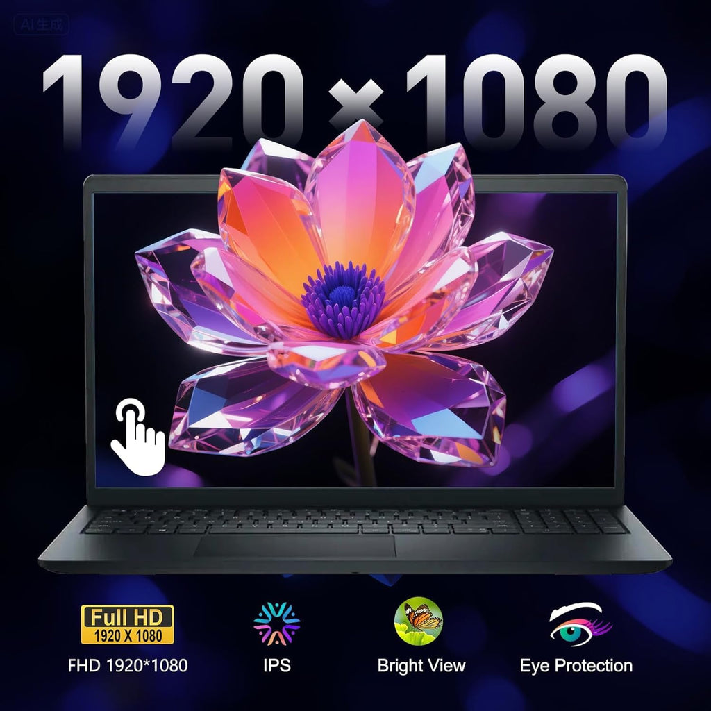 Dell Inspiron 15.6' FHD Touchscreen Laptop, 13th Gen Intel Core i5 (Beat i7-1250U), 16GB RAM, 1.5TB Storage (1TB PCIe SSD + 512GB External), Anti-Glare, Win 11 with MS Office, Long Battery Life