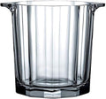 Brushed Gold Stainless Steel Ice Bucket Barware Kit - Walled Insulated with Lid, Carry Handle and Tongs Set