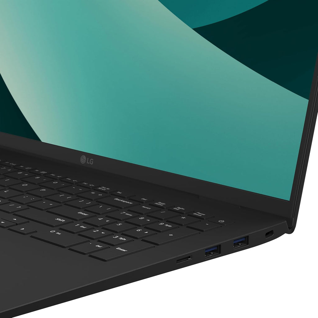 LG gram 17-inch Thin and Lightweight Touchscreen Laptop Computer, Intel Evo Edition Powered by Intel Core Ultra7 255H Processor, Windows 11 Home, 16GB RAM, 1TB SSD - Obsidian Black