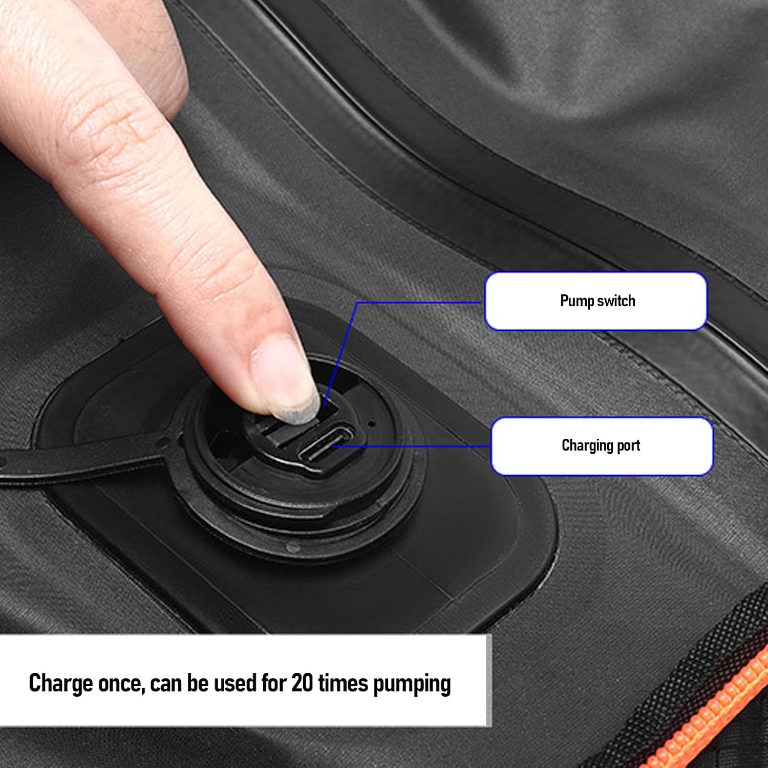 Vacuum Laptop Storage Backpack, Air Pump Vacuum Seal Compression Space Saver Bags, 40L Capacity, Extra Large Travel Backpacks, for Men & Women (Black).