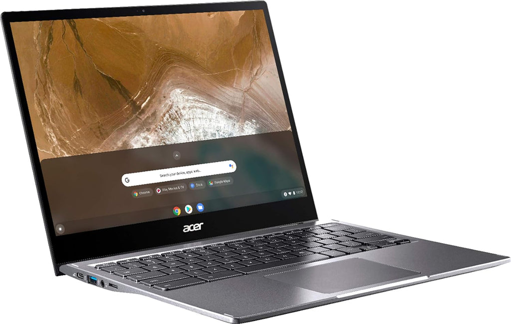 Acer - Chromebook Spin 713 2-in-1 13.5' 2K VertiView 3:2 Touch - Intel i5-10210U - 8GB Memory - 128GB SSD – Steel Gray
