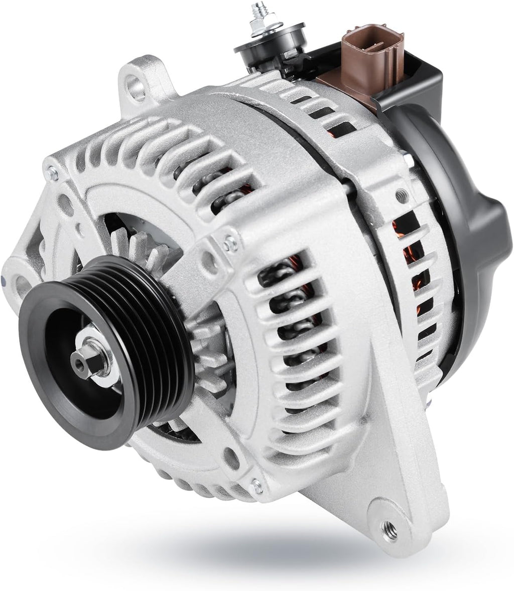 VEVOR Car Alternator 11032, Fit for Toyota Highlander V6 3.3L 2004-2007, Sienna 2004-2006, Lexus RX330 3.3L 2004-2006, Automotive Replacement Alternator 27060-0A100, 27060-0A130, AL3315X, 400-52140R