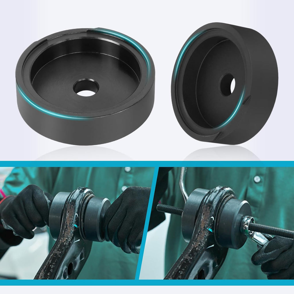 Bushing Press Removal Kit Compatible with Toyota Camry & Corolla MPV, Rear Axle Control Arm Suspension Bushing Removal Installer Tool Kit for Avensis, Previa, Yaris, Picnic, Replace for 48725-28050