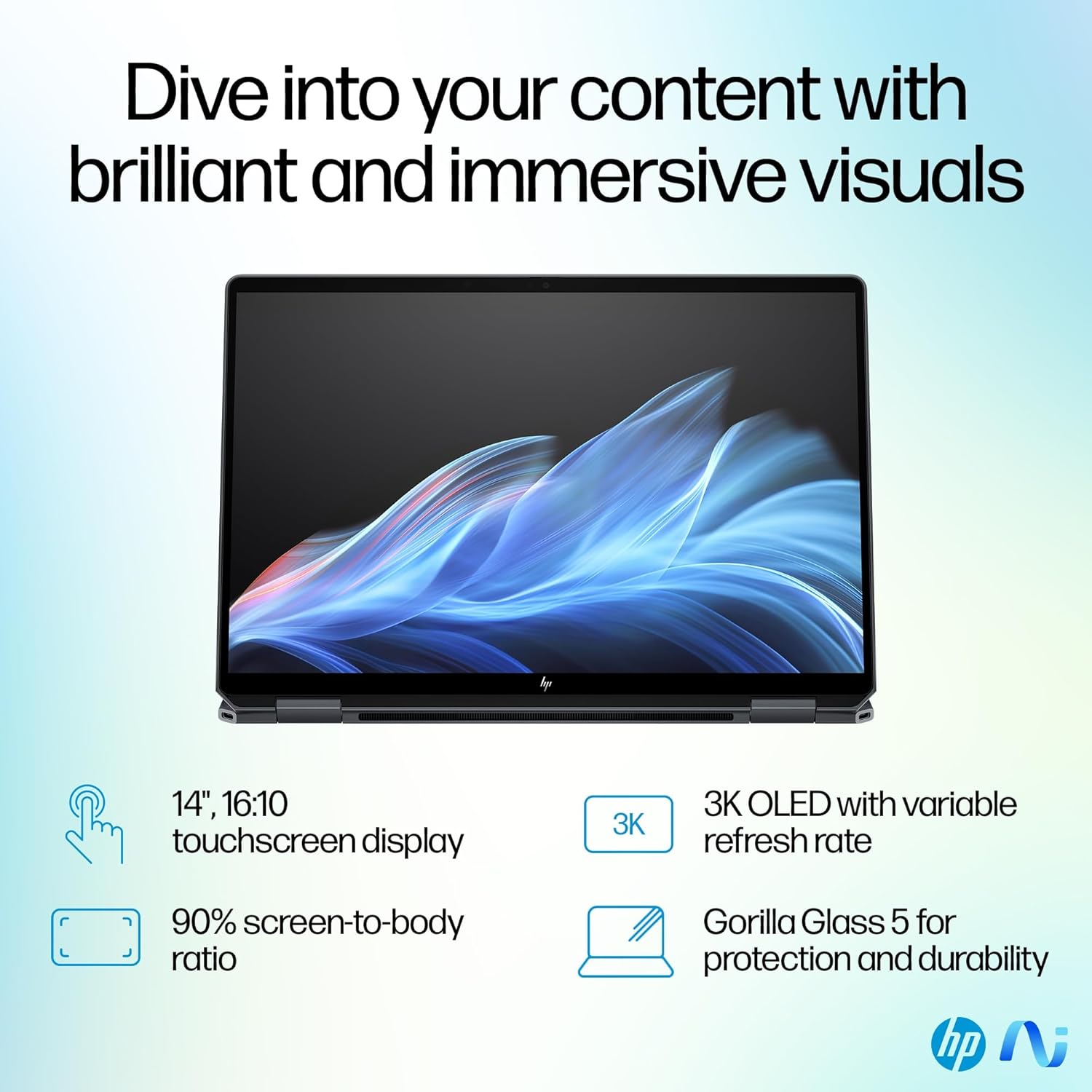 HP OmniBook Ultra Flip 2-in-1 Business Laptop, 2025, 14' 2880x1800 120Hz OLED Touch, Intel-8 Core Ultra 7 258V, 32GB LPDDR5, 2TB SSD, Win11 Pro, Backlit KB, Wi-Fi, BT 5.4, 9MP IR AI Camera, Gray