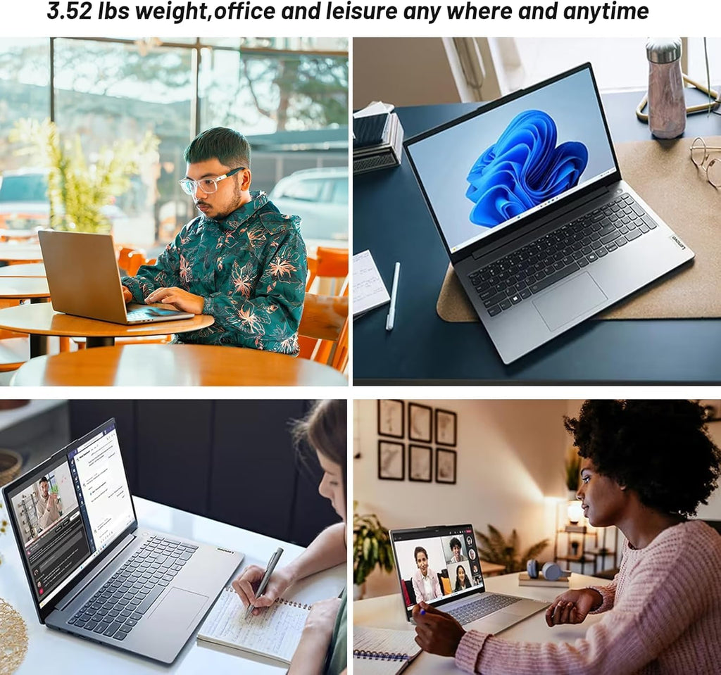 Lenovo Ideapad Laptop | 15.6 inch FHD | Touchscreen | Intel 11th Gen Processor| Office 365 for The Web| Windows 11 Home | Arctic Grey (16GB RAM | 256GB SSD)