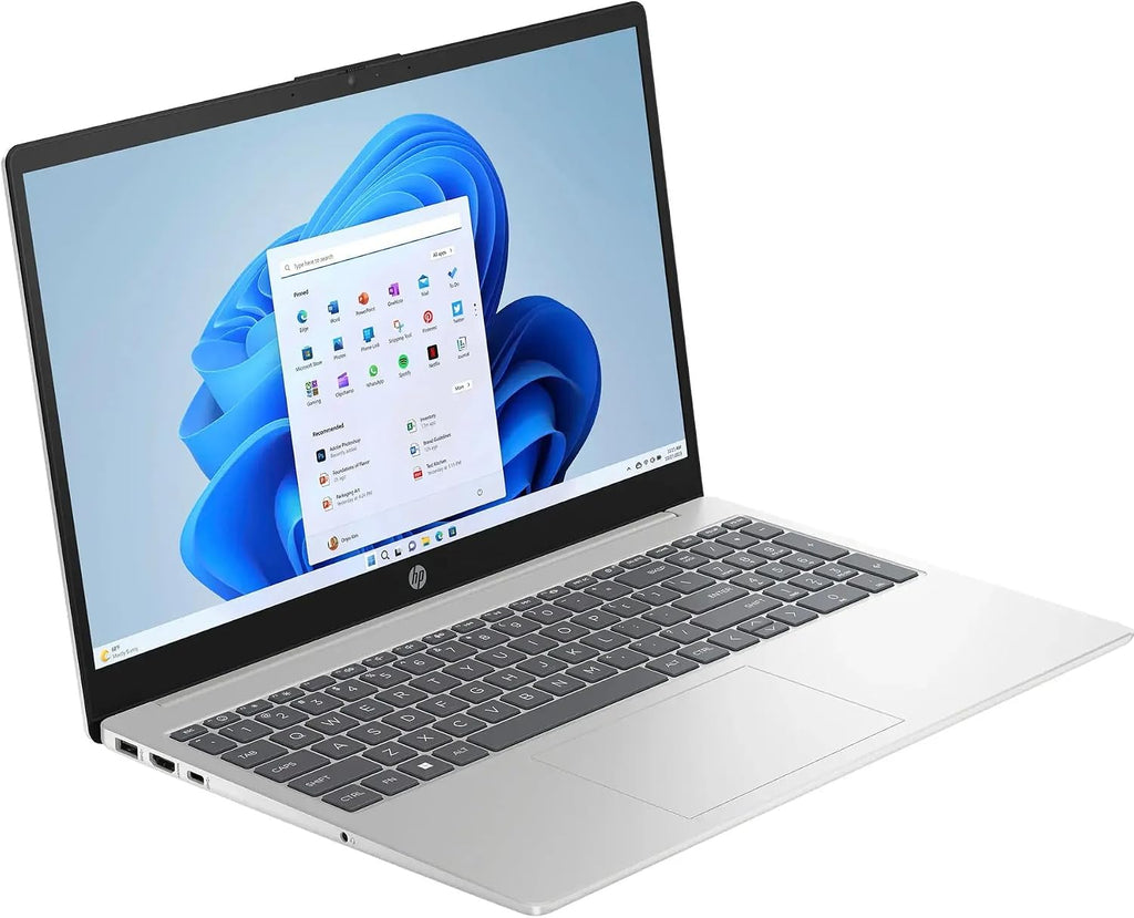 HP 15-fd000 2025 Laptop, 6-Core Intel Core i3-1315U, 15.6' WXGA HD Touchscreen Display, Intel UHD Graphics, 64GB DDR4 4TB SSD, Wi-Fi 6, Win11 Home