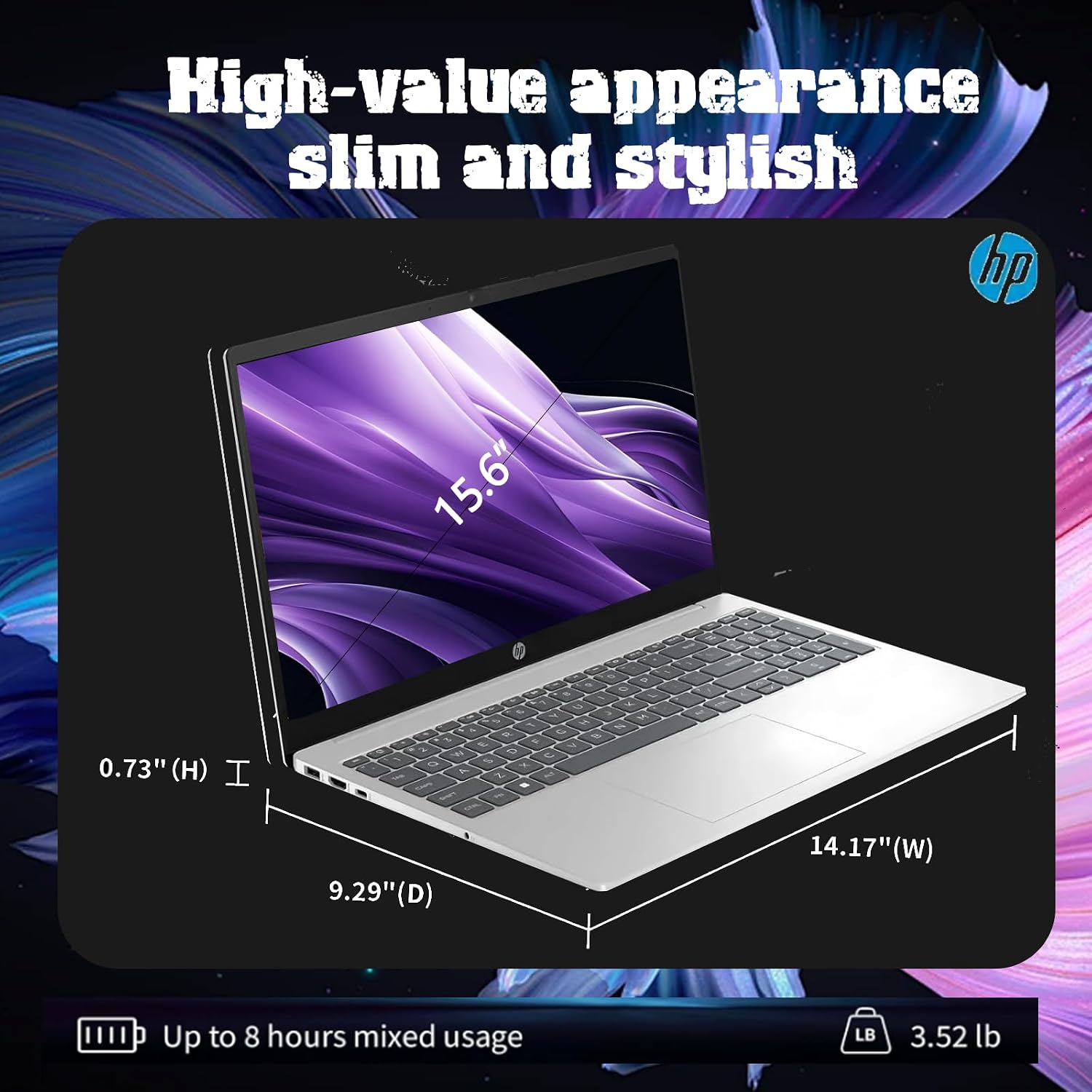 HP Flagship 15.6' Touchscreen Laptop 2025 - Anti-Glare, 6-Core Intel i3 1315U Processor(Beat i3-1115G4), lntel UHD Graphics, Wi-Fi, Windows 11 Pro, AI Copilot, w/Accessories(16 GB RAM, 1 TB Storage)