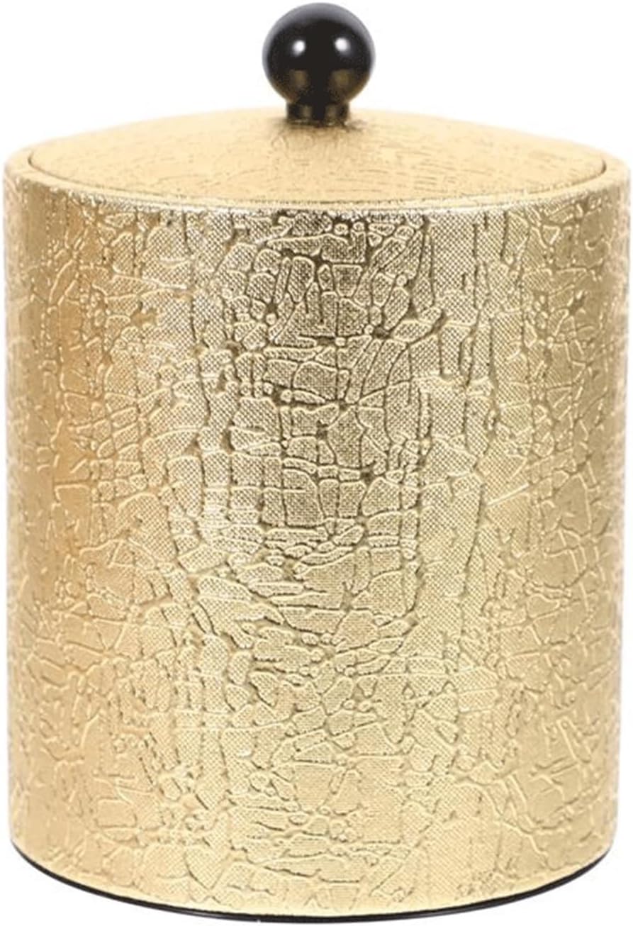 Ice Buckets 1PC Stainless Steel Ice Bucket Thickened Champagne Bucket Red Wine Bucket Beer Bucket Home Ice Bucket Small Bucket for Bar Party Hotel Ice Bucket Kits (Color : Gold)