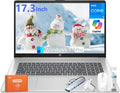 HP 2025 17 Inch Laptop Compurter, Intel 8-Core Processor, 16 GB RAM, 512 GB SSD, 17.3' HD+ IPS Anti-Glare Display, Business & Student, Fast Charge, Silver, Copilot AI, Windows 11 Pro, W/Accessories