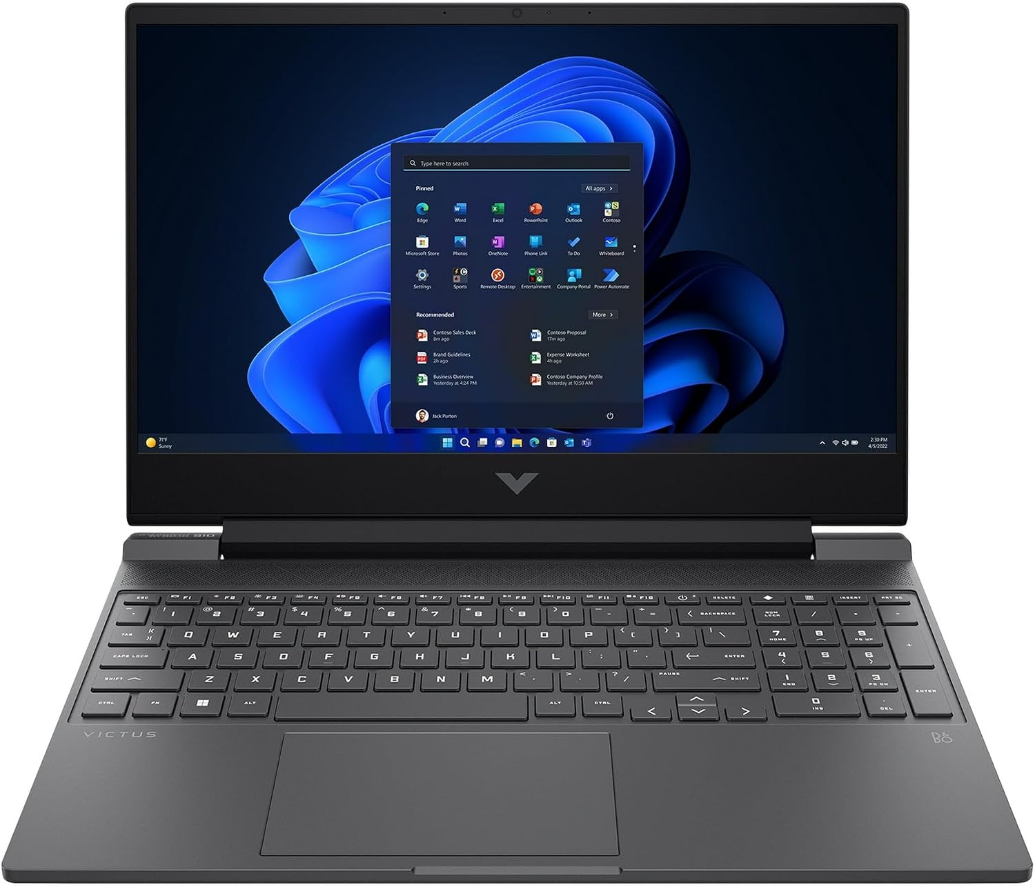 HP 2025 Victus 15.6' FHD 144Hz IPS Laptop 8-Core Intel Core i5-13420H NVIDIA GeForce RTX 4050 64GB DDR4 2TB NVMe SSD USB-C w/DP WiFi AX RJ-45 BT Webcam HDMI2.1 Backlit KB Windows 11 Home w/RE USB