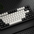 Chilkey ND75 Mechanical Keyboard: 75% Percent Aluminum Wireless Gaming Keyboard with Screen, Quick Assembly, BT/2.4G/USB-C, Hot Swappable Per-key RGB Custom Black Key Board for Laptop Office PC