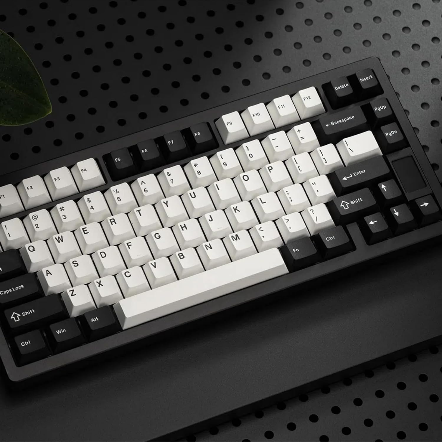 Chilkey ND75 Mechanical Keyboard: 75% Percent Aluminum Wireless Gaming Keyboard with Screen, Quick Assembly, BT/2.4G/USB-C, Hot Swappable Per-key RGB Custom Black Key Board for Laptop Office PC